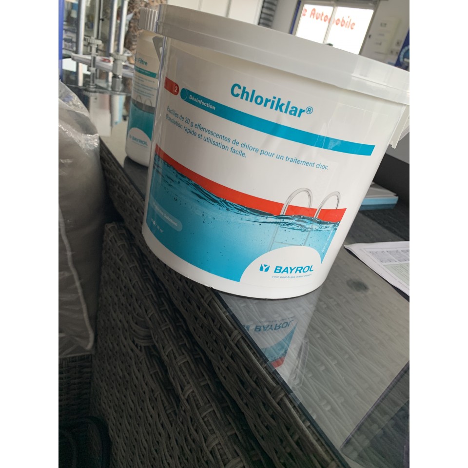 Chloriklar® - traitement choc de chlore piscine